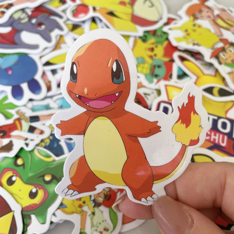 50pcs Pokemon Stickers Style 1