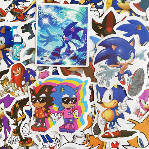 50pcs Sonic the Hedgehog Stickers – purestars
