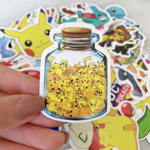 50pcs Pokemon Stickers Style 1