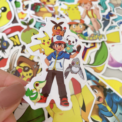 50pcs Pokemon Stickers Style 1