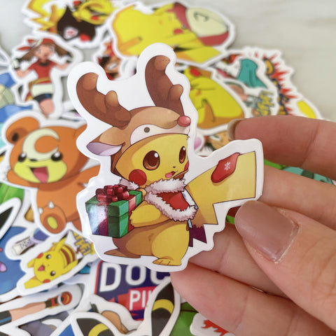 50pcs Pokemon Stickers Style 1